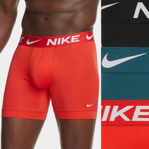 Nike pro dri-fit men's performance compression boxer briefs 3 pairs - Picture 2 of 9